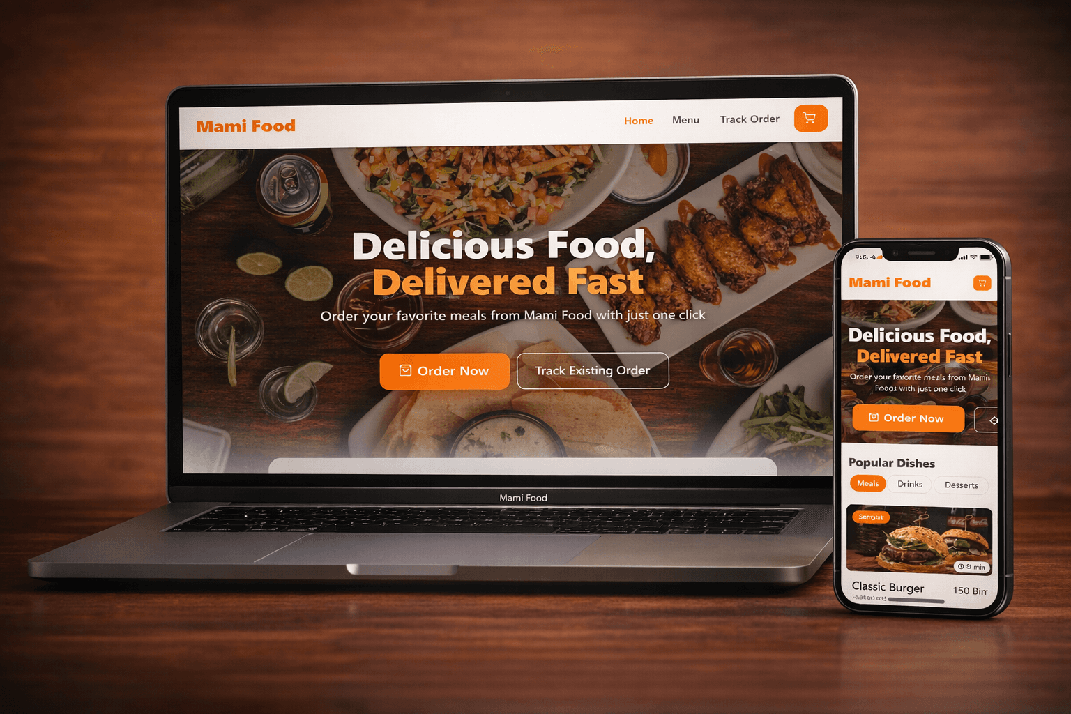 Mami Food project preview
